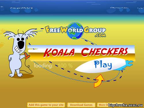 Koala Checkers