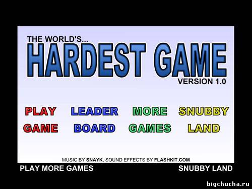 The World's Hardest Game