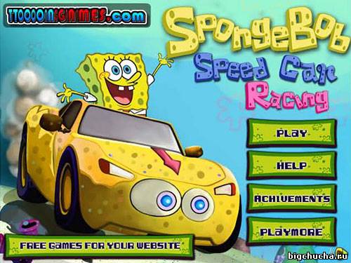 Spongebob Speed Car Racing
