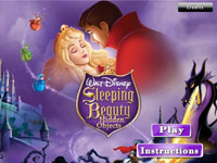 Sleeping Beauty Hidden Object