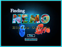 Finding Nemo hidden objects