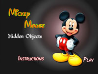 Mickey Mouse — hidden objects
