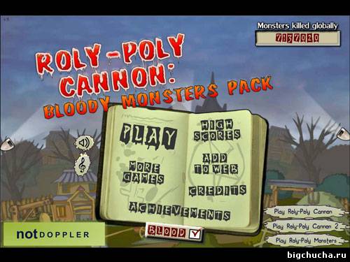 Roly-Poly cannon bloody monster pack