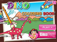 DINO COLORING BOOK