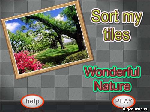 Wonderful Nature. Sort my tiles